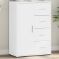 vidaXL Sideboard Weiß 60x31x84 cm Holzwerkstoff vidaXL Sideboard Weiß 60x31x84 cm Holzwerkstoff