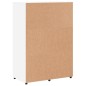 vidaXL Sideboard Weiß 60x31x84 cm Holzwerkstoff vidaXL Sideboard Weiß 60x31x84 cm Holzwerkstoff