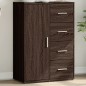 vidaXL Sideboard Braun Eichen-Optik 60x31x84 cm Holzwerkstoff vidaXL Sideboard Braun Eichen-Optik 60x31x84 cm Holzwerkstoff