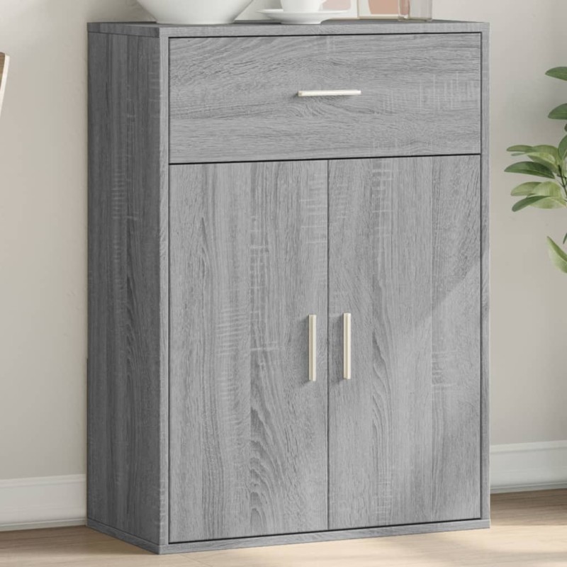 vidaXL Sideboard Grau Sonoma 60x30x84 cm Holzwerkstoff vidaXL Sideboard Grau Sonoma 60x30x84 cm Holzwerkstoff