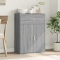 vidaXL Sideboard Grau Sonoma 60x30x84 cm Holzwerkstoff vidaXL Sideboard Grau Sonoma 60x30x84 cm Holzwerkstoff