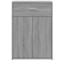 vidaXL Sideboard Grau Sonoma 60x30x84 cm Holzwerkstoff vidaXL Sideboard Grau Sonoma 60x30x84 cm Holzwerkstoff