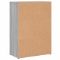 vidaXL Sideboard Grau Sonoma 60x30x84 cm Holzwerkstoff vidaXL Sideboard Grau Sonoma 60x30x84 cm Holzwerkstoff