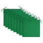 Stapelbare Gartenstühle mit Kissen 8 Stk. Massivholz Teak Stapelbare Gartenstühle mit Kissen 8 Stk. Massivholz Teak
