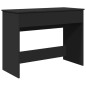 vidaXL Schminktisch mit Spiegel Schwarz 100x45x76 cm vidaXL Schminktisch mit Spiegel Schwarz 100x45x76 cm