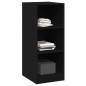 vidaXL Kleiderschrank Schwarz 48x41x102 cm Holzwerkstoff vidaXL Kleiderschrank Schwarz 48x41x102 cm Holzwerkstoff