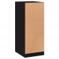 vidaXL Kleiderschrank Schwarz 48x41x102 cm Holzwerkstoff vidaXL Kleiderschrank Schwarz 48x41x102 cm Holzwerkstoff
