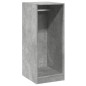 vidaXL Kleiderschrank Betongrau 48x41x102 cm Holzwerkstoff vidaXL Kleiderschrank Betongrau 48x41x102 cm Holzwerkstoff