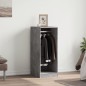 vidaXL Kleiderschrank Betongrau 48x41x102 cm Holzwerkstoff vidaXL Kleiderschrank Betongrau 48x41x102 cm Holzwerkstoff
