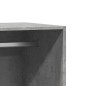 vidaXL Kleiderschrank Betongrau 48x41x102 cm Holzwerkstoff vidaXL Kleiderschrank Betongrau 48x41x102 cm Holzwerkstoff