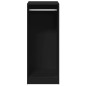 vidaXL Kleiderschrank Schwarz 48x41x102 cm Holzwerkstoff vidaXL Kleiderschrank Schwarz 48x41x102 cm Holzwerkstoff