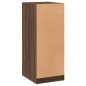 vidaXL Kleiderschrank Braun Eichen-Optik 48x41x102 cm Holzwerkstoff vidaXL Kleiderschrank Braun Eichen-Optik 48x41x102 cm Holzwerkstoff
