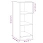 vidaXL Kleiderschrank Braun Eichen-Optik 48x41x102 cm Holzwerkstoff vidaXL Kleiderschrank Braun Eichen-Optik 48x41x102 cm Holzwerkstoff
