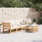 vidaXL 6-tlg. Garten-Lounge-Set mit Kissen Massivholz Akazie vidaXL 6-tlg. Garten-Lounge-Set mit Kissen Massivholz Akazie
