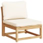 vidaXL 7-tlg. Garten-Lounge-Set mit Kissen Massivholz Akazie vidaXL 7-tlg. Garten-Lounge-Set mit Kissen Massivholz Akazie