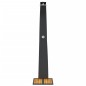 vidaXL Gartendusche Schwarz 55x60x224 cm Poly Rattan und Akazienholz vidaXL Gartendusche Schwarz 55x60x224 cm Poly Rattan und Akazienholz