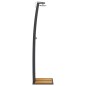 vidaXL Gartendusche Schwarz 55x60x224 cm Poly Rattan und Akazienholz vidaXL Gartendusche Schwarz 55x60x224 cm Poly Rattan und Akazienholz