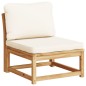 vidaXL 5-tlg. Garten-Lounge-Set mit Kissen Massivholz Akazie vidaXL 5-tlg. Garten-Lounge-Set mit Kissen Massivholz Akazie