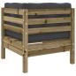 vidaXL 8-tlg. Garten-Sofagarnitur mit Kissen Kiefernholz Imprägniert vidaXL 8-tlg. Garten-Sofagarnitur mit Kissen Kiefernholz Imprägniert
