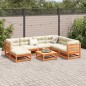 vidaXL 8-tlg. Garten-Sofagarnitur mit Kissen Wachsbraun Kiefernholz vidaXL 8-tlg. Garten-Sofagarnitur mit Kissen Wachsbraun Kiefernholz