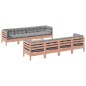 vidaXL 9-tlg. Garten-Sofagarnitur mit Kissen Massivholz Douglasie vidaXL 9-tlg. Garten-Sofagarnitur mit Kissen Massivholz Douglasie
