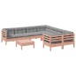 vidaXL 9-tlg. Garten-Sofagarnitur mit Kissen Massivholz Douglasie vidaXL 9-tlg. Garten-Sofagarnitur mit Kissen Massivholz Douglasie
