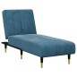 vidaXL 2-tlg. Sofagarnitur Blau Samt vidaXL 2-tlg. Sofagarnitur Blau Samt