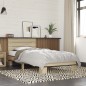 vidaXL Bettgestell Sonoma-Eiche 100x200 cm Holzwerkstoff und Metall vidaXL Bettgestell Sonoma-Eiche 100x200 cm Holzwerkstoff und Metall