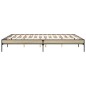 vidaXL Bettgestell Sonoma-Eiche 180x200 cm Holzwerkstoff und Metall vidaXL Bettgestell Sonoma-Eiche 180x200 cm Holzwerkstoff und Metall