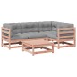 vidaXL 5-tlg. Garten-Sofagarnitur mit Kissen Massivholz Douglasie vidaXL 5-tlg. Garten-Sofagarnitur mit Kissen Massivholz Douglasie