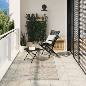vidaXL Teppich ARBIZU Indoor und Outdoor Vintage-Design 80x250 cm