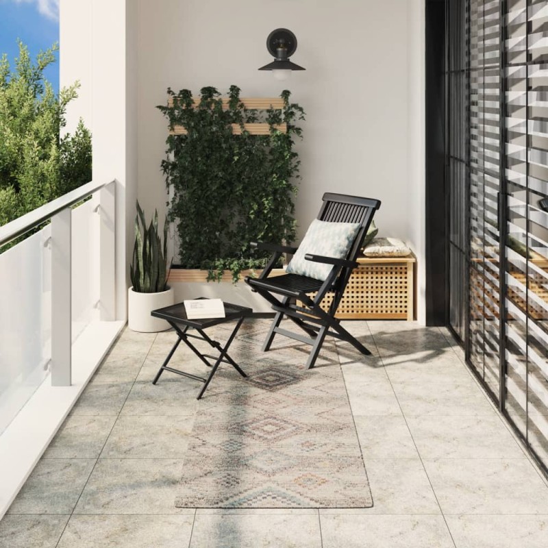 vidaXL Teppich ARBIZU Indoor und Outdoor Vintage-Design 80x250 cm vidaXL Teppich ARBIZU Indoor und Outdoor Vintage-Design 80x250 cm