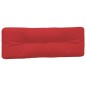 vidaXL Palettenkissen 5-tlg. Rot Stoff vidaXL Palettenkissen 5-tlg. Rot Stoff