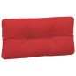 vidaXL Palettenkissen 5-tlg. Rot Stoff vidaXL Palettenkissen 5-tlg. Rot Stoff