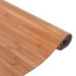vidaXL Teppich Rechteckig Natur 60x100 cm Bambus vidaXL Teppich Rechteckig Natur 60x100 cm Bambus