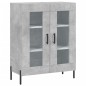 Highboard Betongrau 69,5x34x180 cm Holzwerkstoff Highboard Betongrau 69,5x34x180 cm Holzwerkstoff