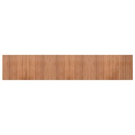 vidaXL Teppich Rechteckig Natur 60x300 cm Bambus