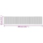 vidaXL Teppich Rechteckig Natur 60x300 cm Bambus vidaXL Teppich Rechteckig Natur 60x300 cm Bambus