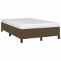 vidaXL Bettgestell Dunkelbraun 120x190 cm Stoff vidaXL Bettgestell Dunkelbraun 120x190 cm Stoff