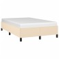 vidaXL Bettgestell Creme 120x190 cm Stoff vidaXL Bettgestell Creme 120x190 cm Stoff