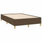 vidaXL Bettgestell Dunkelbraun 120x190 cm Stoff vidaXL Bettgestell Dunkelbraun 120x190 cm Stoff