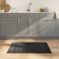 vidaXL Teppich Rechteckig Grau 70x100 cm Bambus vidaXL Teppich Rechteckig Grau 70x100 cm Bambus