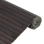 vidaXL Teppich Rechteckig Dunkelbraun 70x400 cm Bambus vidaXL Teppich Rechteckig Dunkelbraun 70x400 cm Bambus