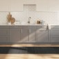 vidaXL Teppich Rechteckig Grau 70x400 cm Bambus vidaXL Teppich Rechteckig Grau 70x400 cm Bambus