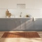 vidaXL Teppich Rechteckig Braun 80x200 cm Bambus vidaXL Teppich Rechteckig Braun 80x200 cm Bambus