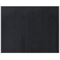 vidaXL Teppich Rechteckig Schwarz 80x100 cm Bambus vidaXL Teppich Rechteckig Schwarz 80x100 cm Bambus