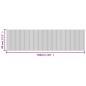 vidaXL Teppich Rechteckig Braun 80x300 cm Bambus vidaXL Teppich Rechteckig Braun 80x300 cm Bambus