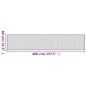 vidaXL Teppich Rechteckig Grau 80x400 cm Bambus vidaXL Teppich Rechteckig Grau 80x400 cm Bambus