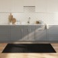 vidaXL Teppich Rechteckig Schwarz 100x200 cm Bambus vidaXL Teppich Rechteckig Schwarz 100x200 cm Bambus