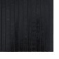 vidaXL Teppich Rechteckig Schwarz 100x200 cm Bambus vidaXL Teppich Rechteckig Schwarz 100x200 cm Bambus